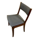 Set of 4 Danish vintage mahogany dining chairs 1970s