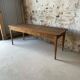 Antique wooden table with tapered legs – 200 cm