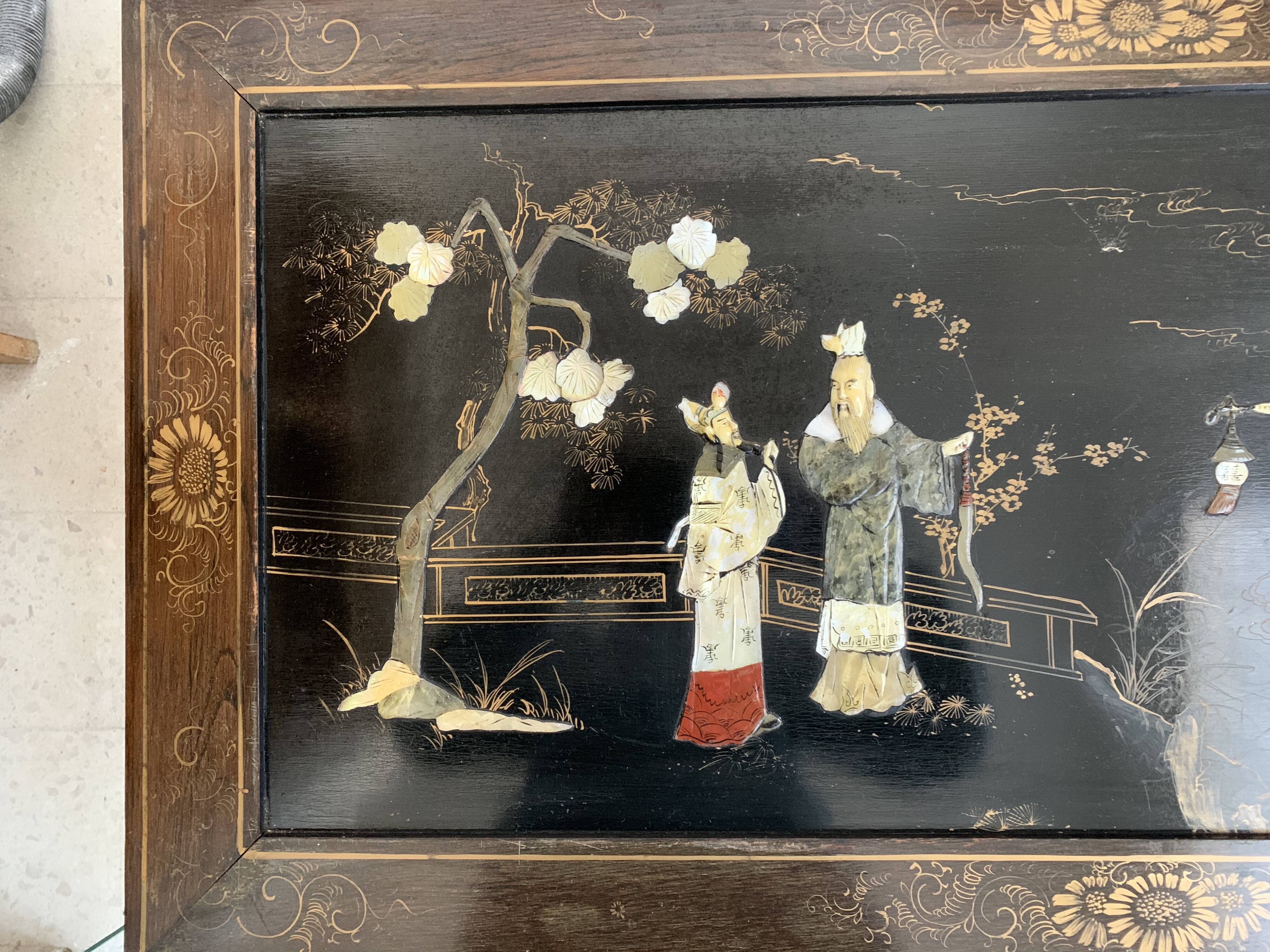 Table basse chinoise