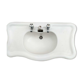 Lavabo ancien sur pied