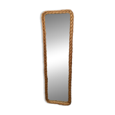 Grand miroir rotin