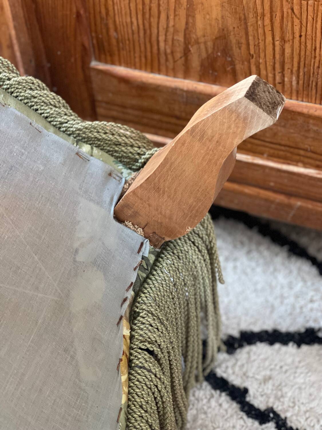 Napoleon III toad armchair