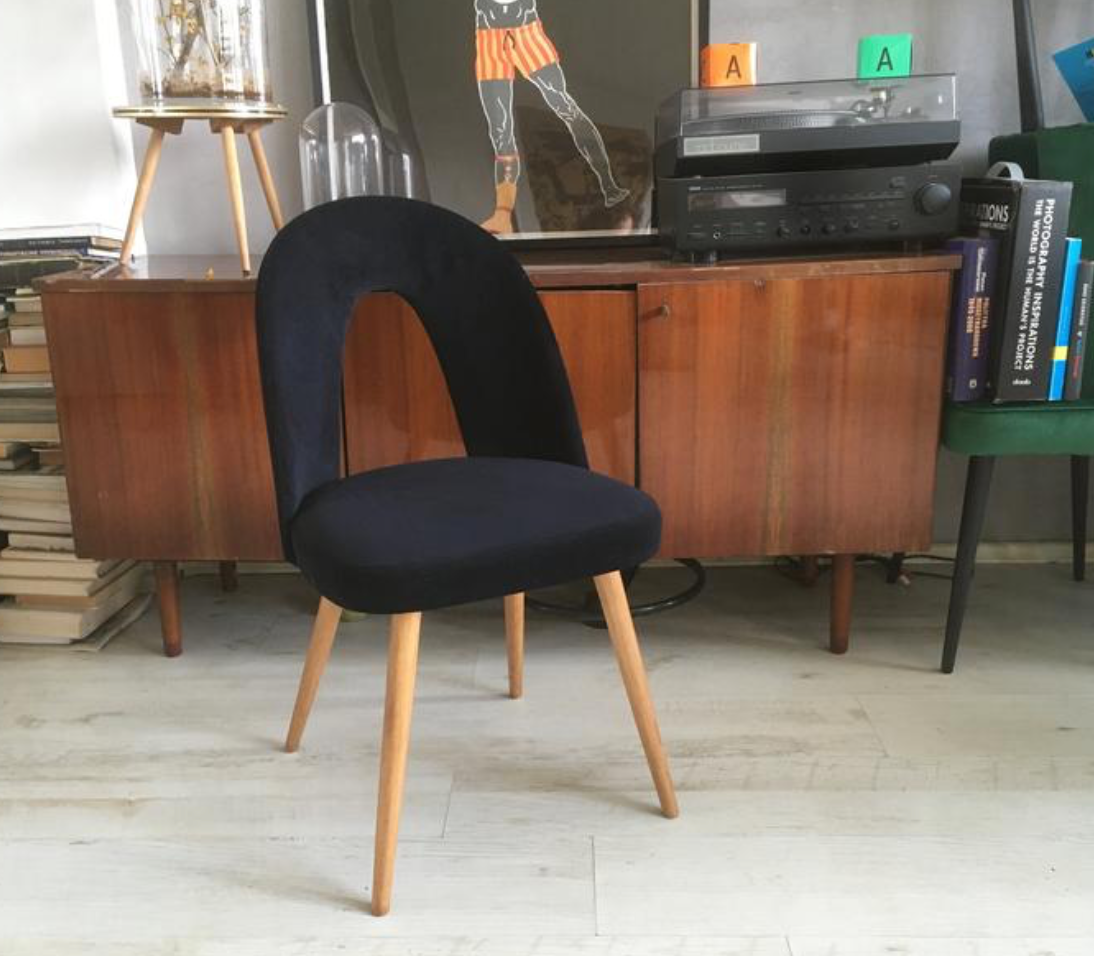 Chaise tchécoslovaque du milieu du siècle par Antonin Šuman, années 1960