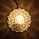 Plafonnier ou applique en verre bulle 1960