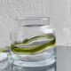 Vintage Murano Glass Vase with Lid, Mid-Century Modern, Italy, 1960s