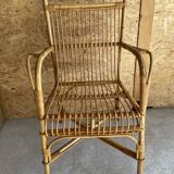 Rattan armchair