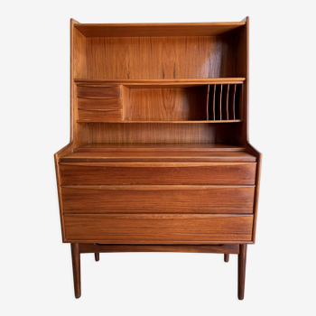 Danish vintage teak secretary by svend a.madsen