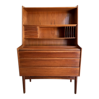 Secretaire vintage danois en teck par svend a.madsen
