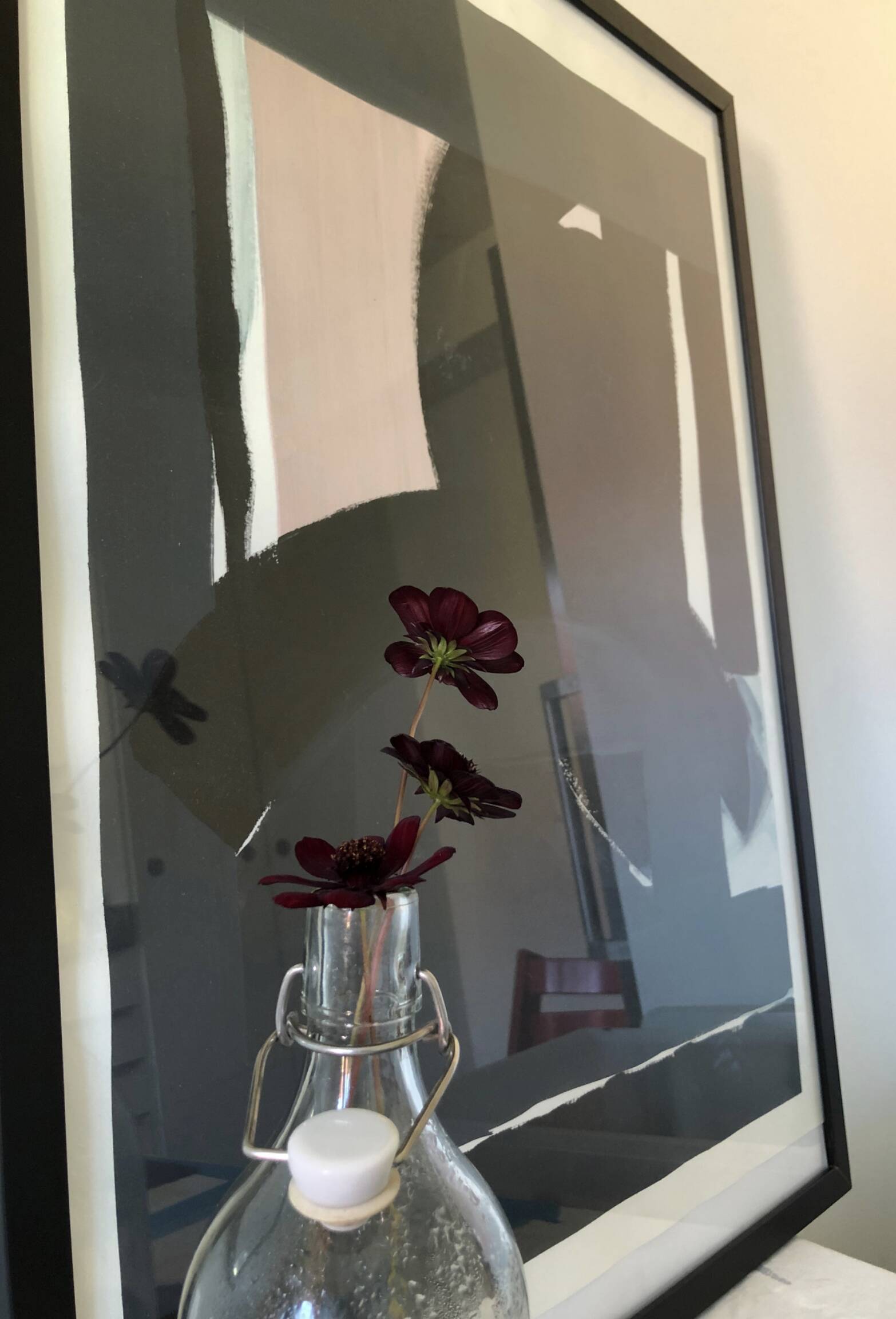 Black 1 - original work on paper 50x65