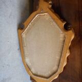 Miroir cadre en bois dore louis XV