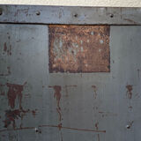 1940s industrial workshop locker room