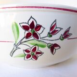 Vintage Salins porcelain salad bowl