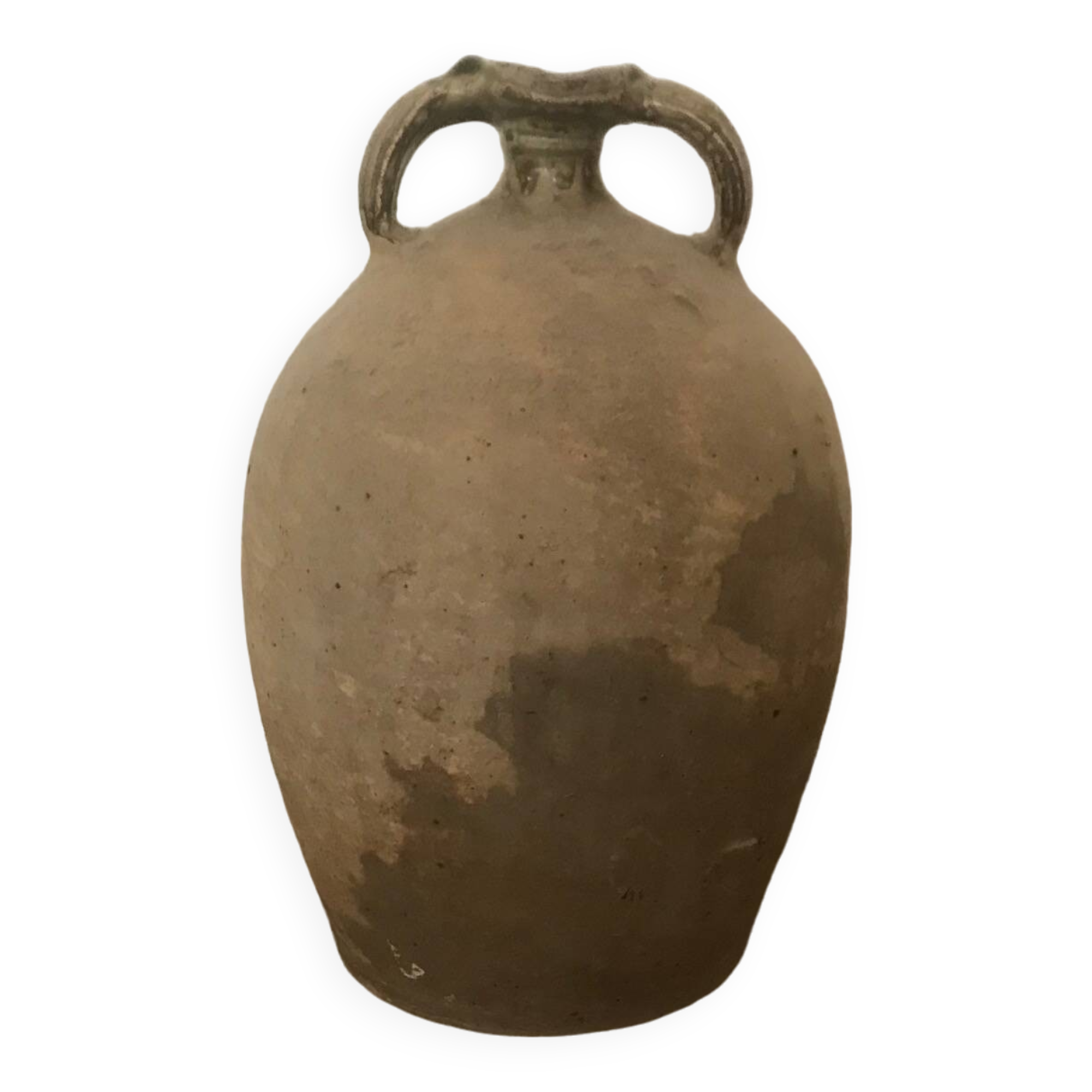 Large stoneware jar