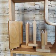 Bent plywood wall, bookcase, flowerbed, Volak by Holesov, 1960s Czechoslova
