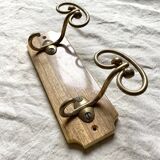 Vintage coat rack 2 hooks