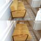 Scandinavian 50s/60s gold daybed canapé.