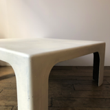 White coffee table