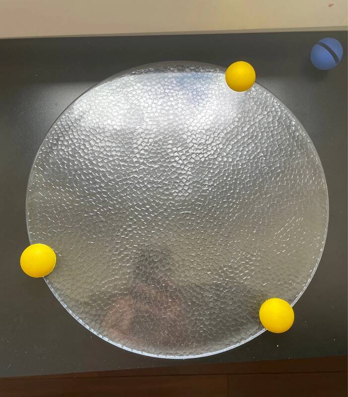 IVV "Luna" multi-ball platter - Vintage 80s design - Rare