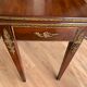 Console, games table Louis XVI style, nineteenth century
