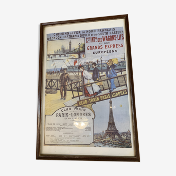 Affiche des chemins de fer français