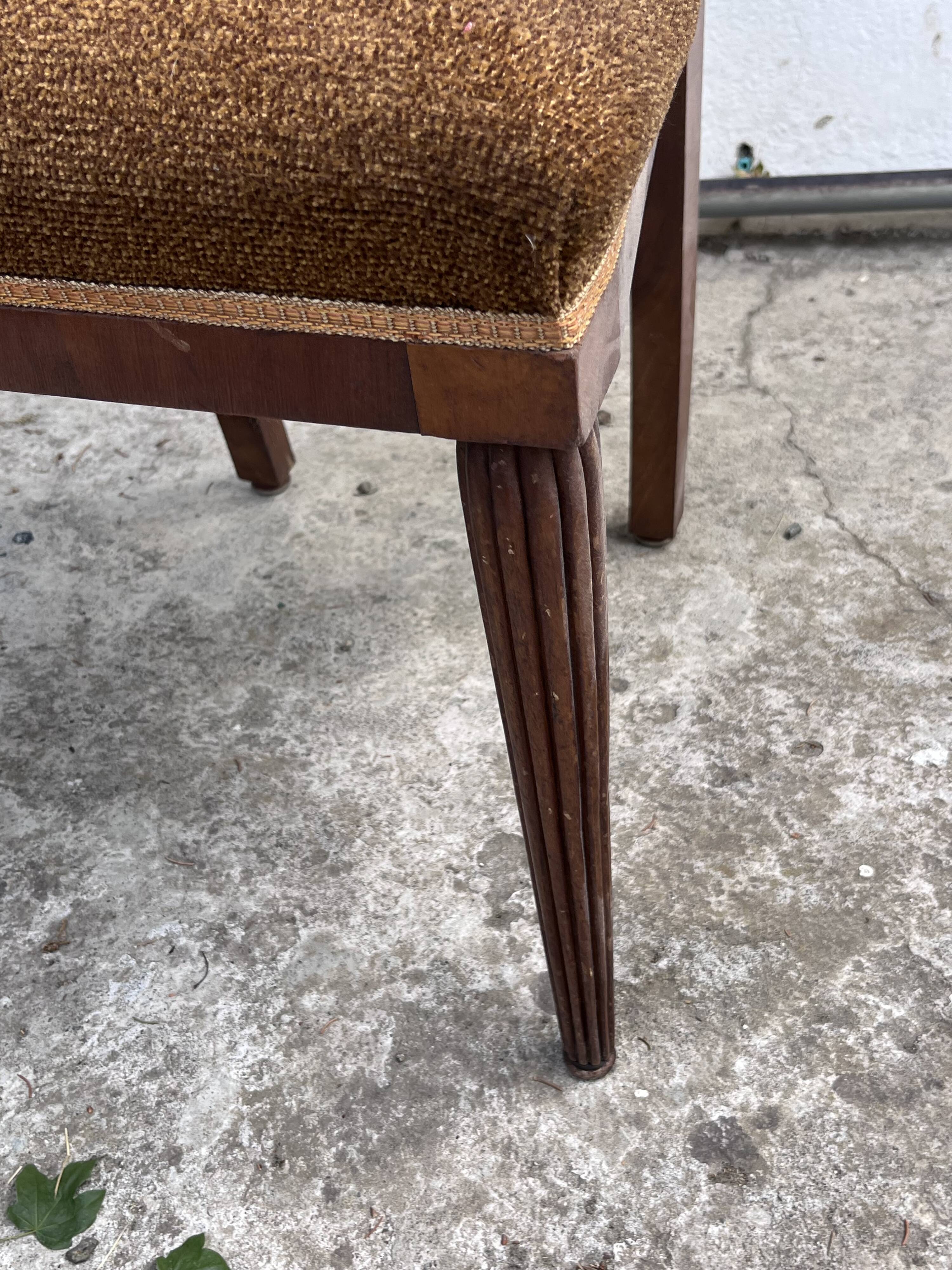 Salon Art Déco 1930 – 2 fauteuils et 4 chaises