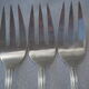 Fish service and its 6 silver-plated metal cutlery in the crossed ribbons model.