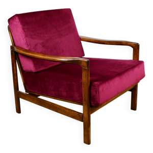 Fauteuil vintage en bois