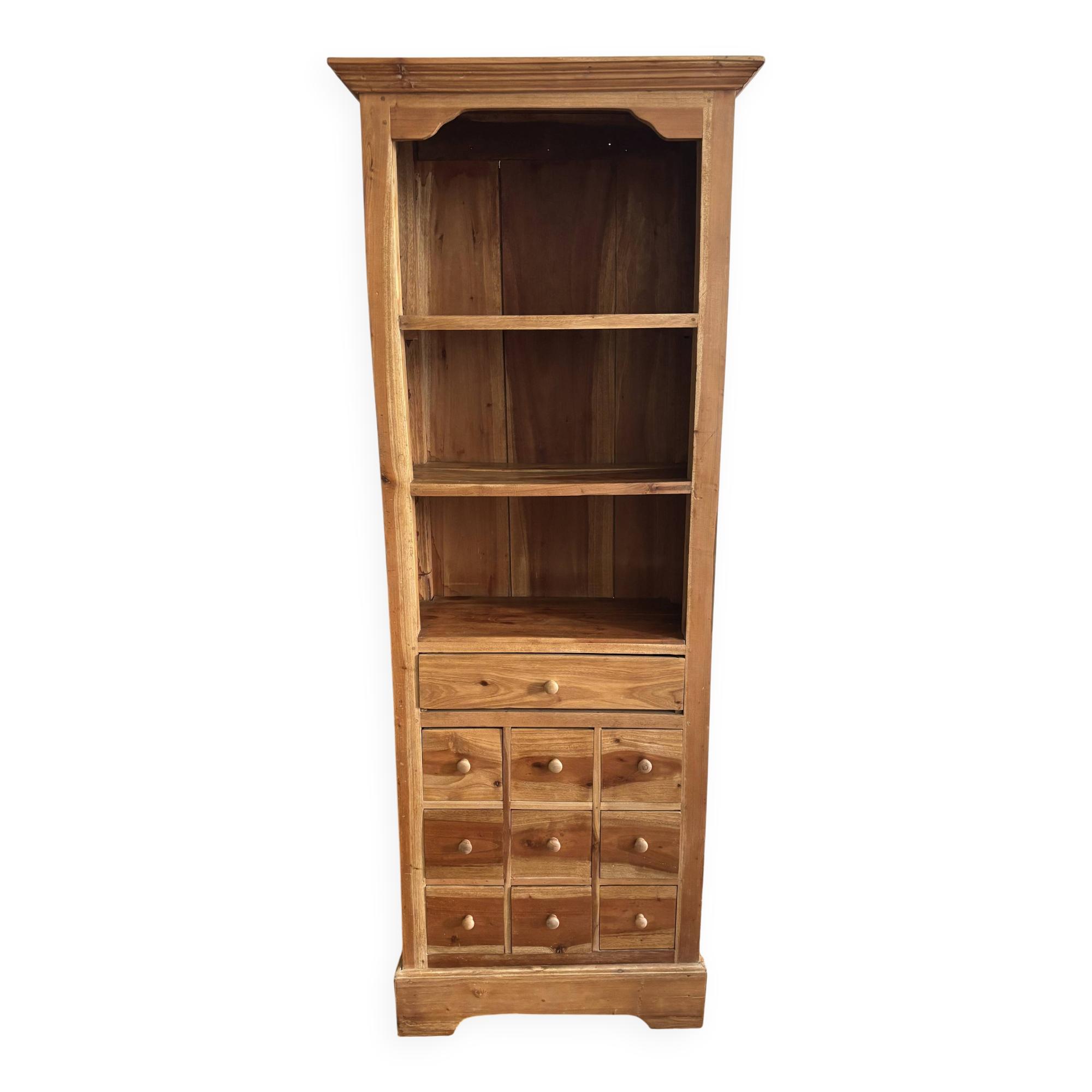 Buffet / Bibliothèque / Vaisselier en bois massif