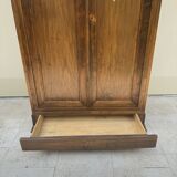 Grande armoire en bois massif XIXe Biedermeier
