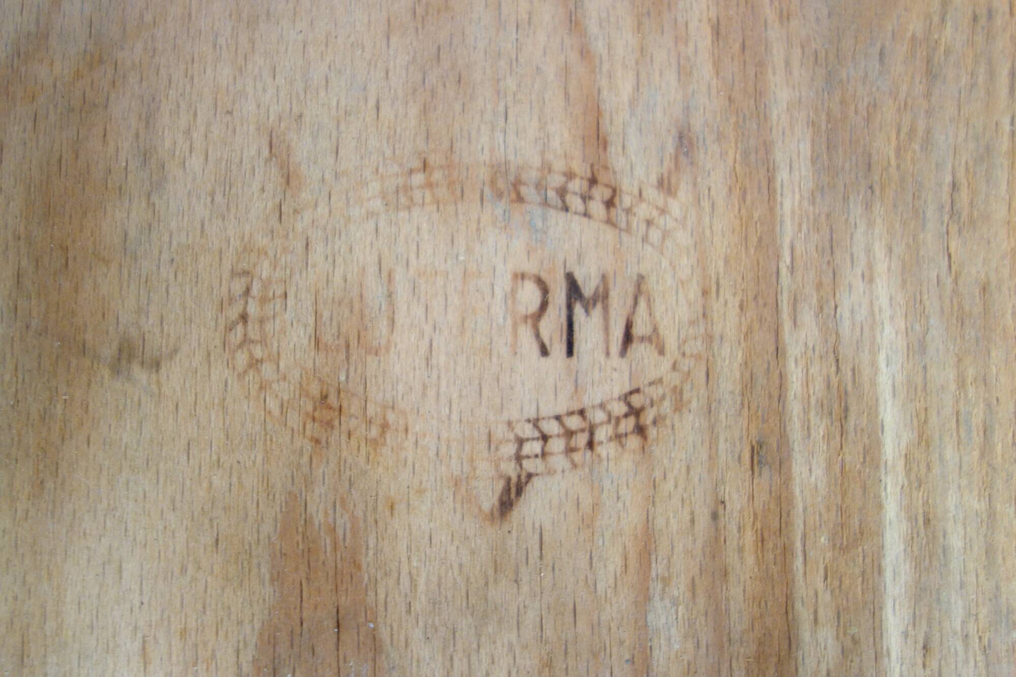 Set of 4 vintage Luterma bistro chairs