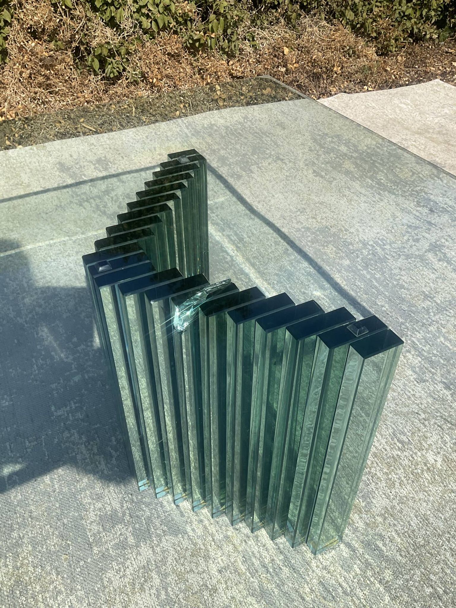 Luigi Massoni coffee table from the 1980s.