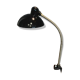 Kaiser Idell 6740 desk lamp by Christian Dell, black, Germany, 1950s