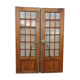 Double portes battantes 160x210cm