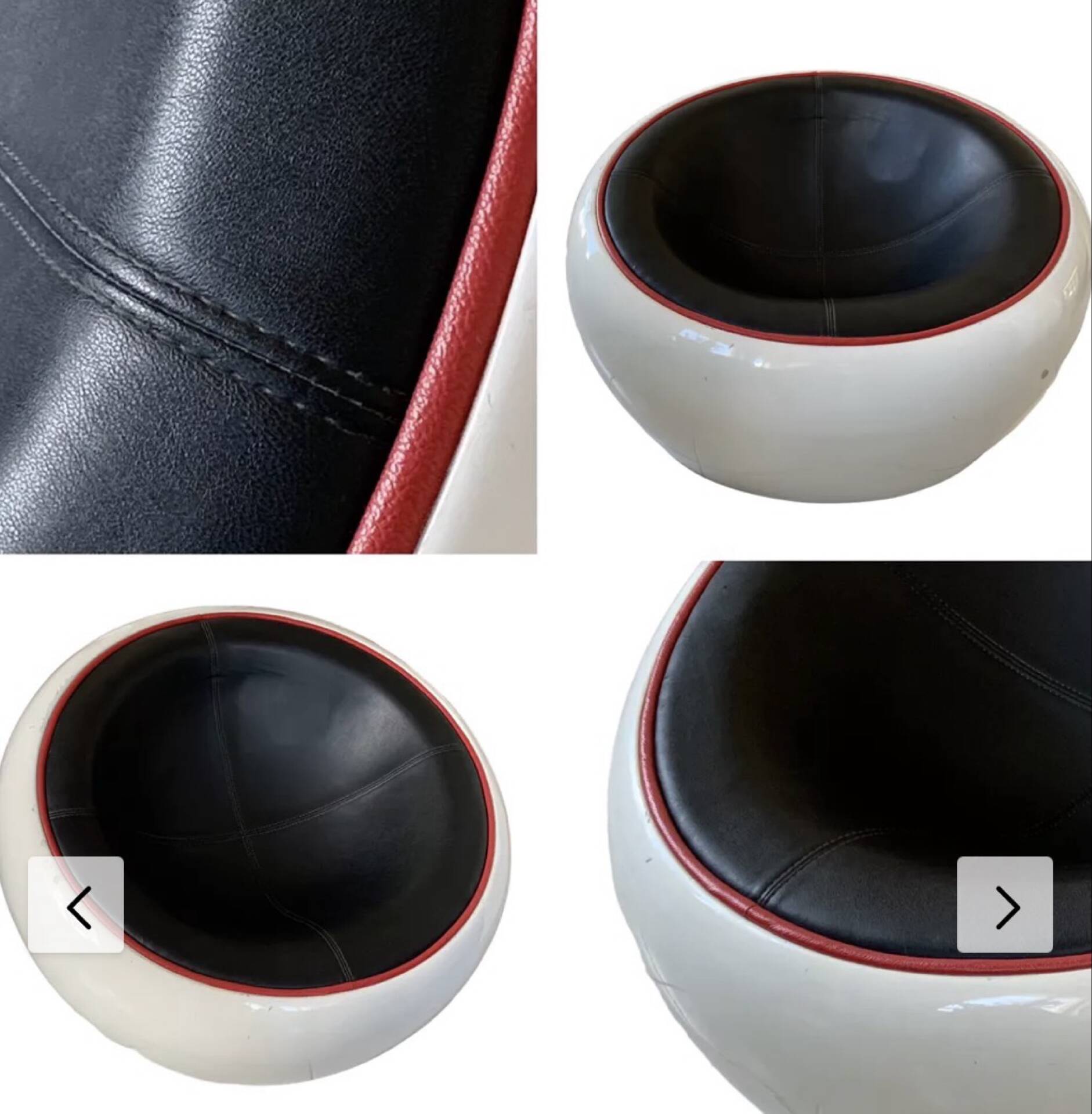 Egg Pod Ball Chair Space Age in fibreglass – 1960s/70s