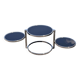 Leitmotiv-Swivel 3-tier coffee table