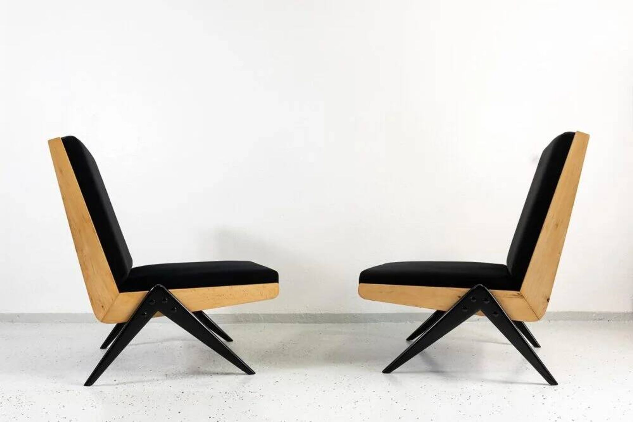 Modernist Chairs, Type 1312 By Slupskie Furniture Factory, Poland, 1960s