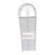 White rattan shelf