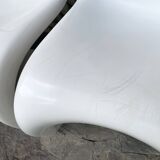 S chairs by Verner Panton for Herman Miller Fehlbaum Production, series of 4