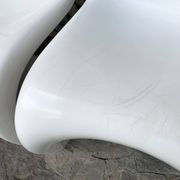 S chairs by Verner Panton for Herman Miller Fehlbaum Production, series of 4