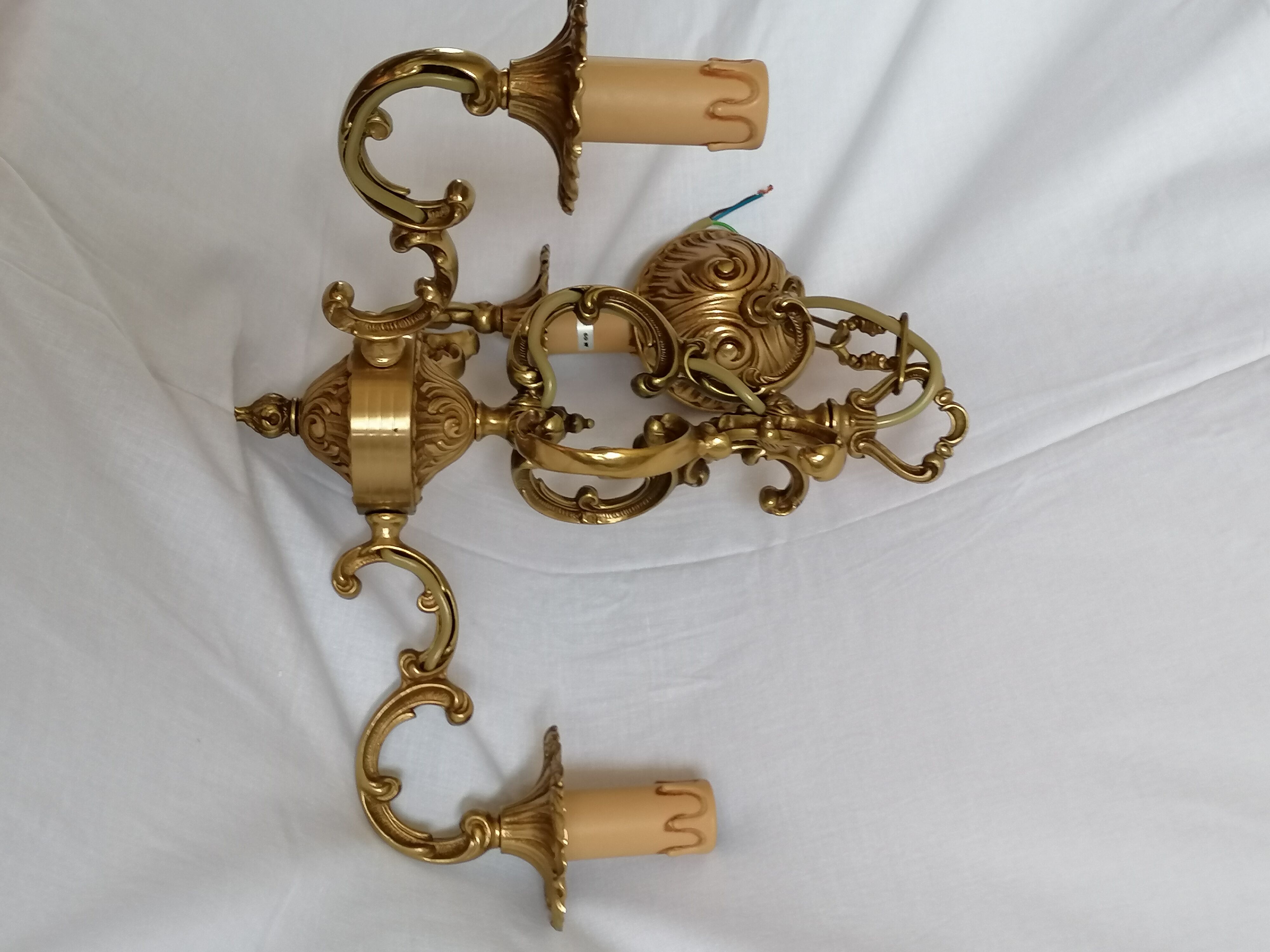 Bronze chandelier 3 lights