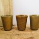 Mugs en terre cuite