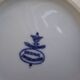 Vintage Dubí Czech Porcelain Blue Onion Cibulák Teapot, c. 1970