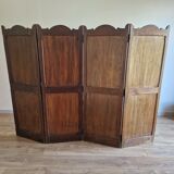 Nineteenth century wooden 4-leaf country canopy