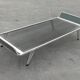 Vintage daybed 1960s minimalist metal from the Netherlands design