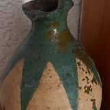 Old glazed jug