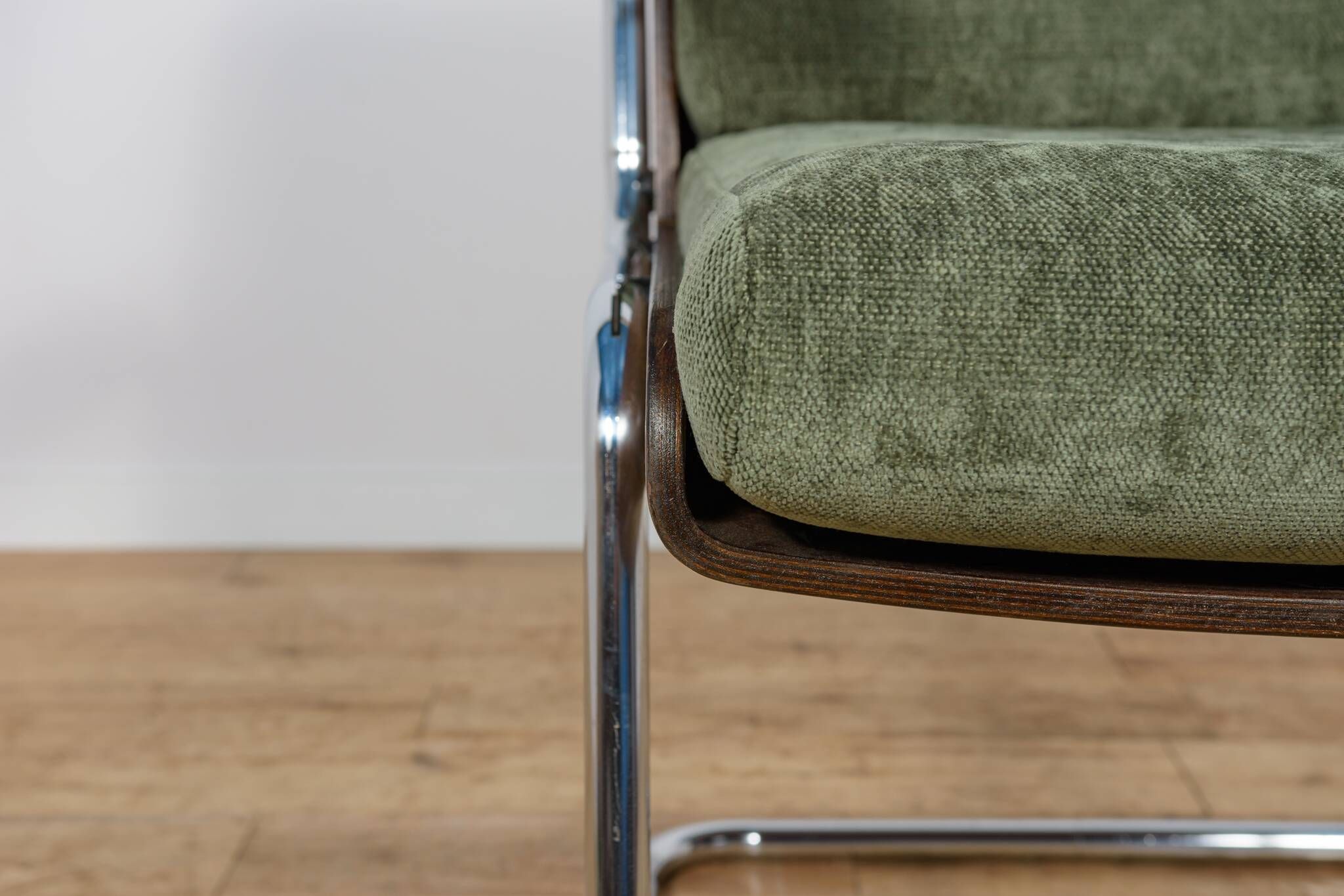 Chrome and Teak Chairs by Gordon Russell, United Kingdom, 1970s, Set of 6