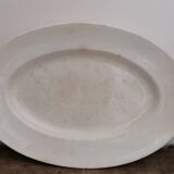 Oval earthenware dish Vieillard Bordeaux