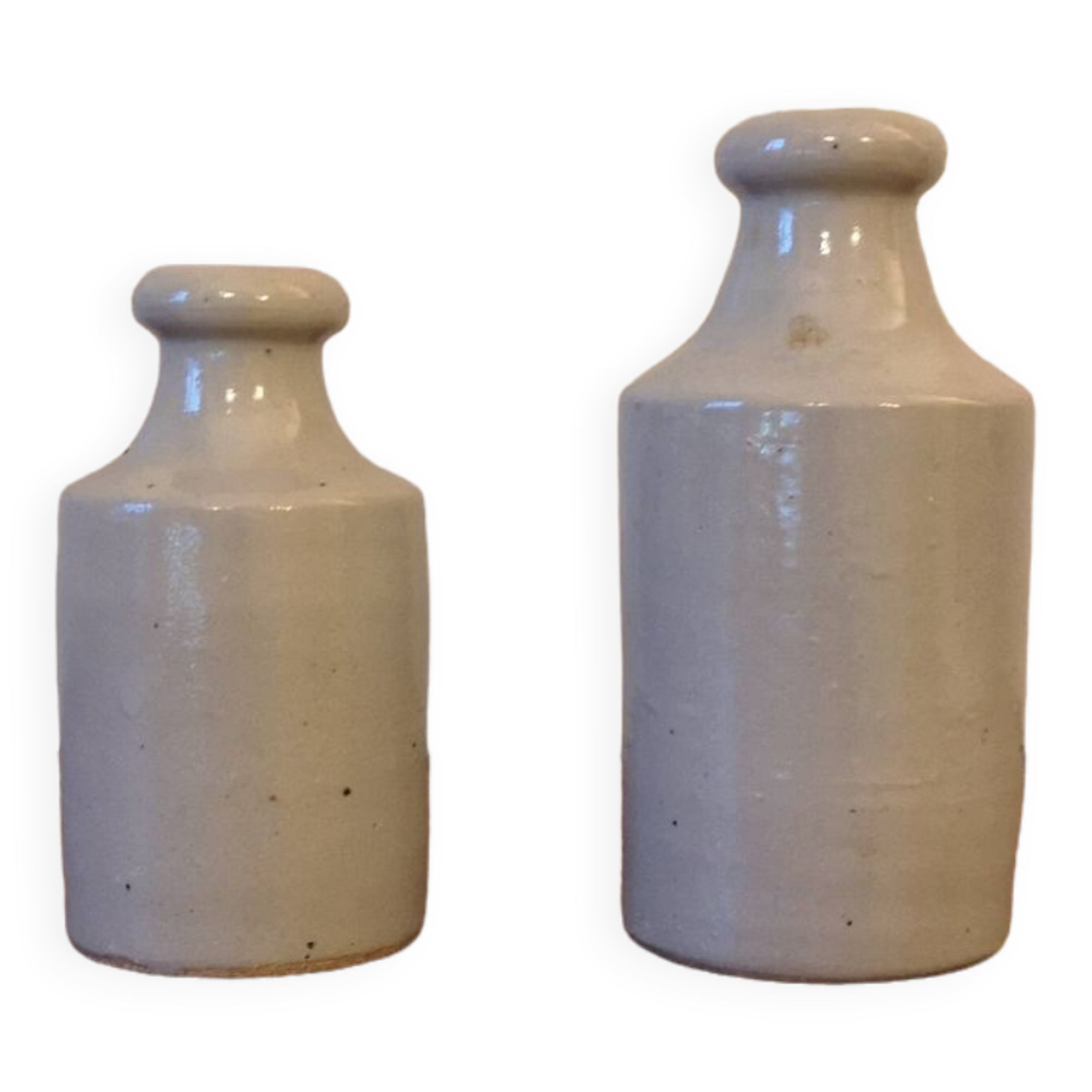 Old Mercury vials from the Dourdon Brothers Paris in sandstone