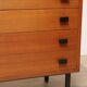 Vintage sideboard in wood and metal, 1960s