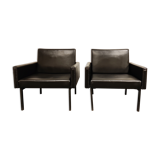 Pair of Wilkhan armchairs, 1960s